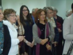 In the centre: Emel Samioğlu and behind her Dr. Esra Plümer
